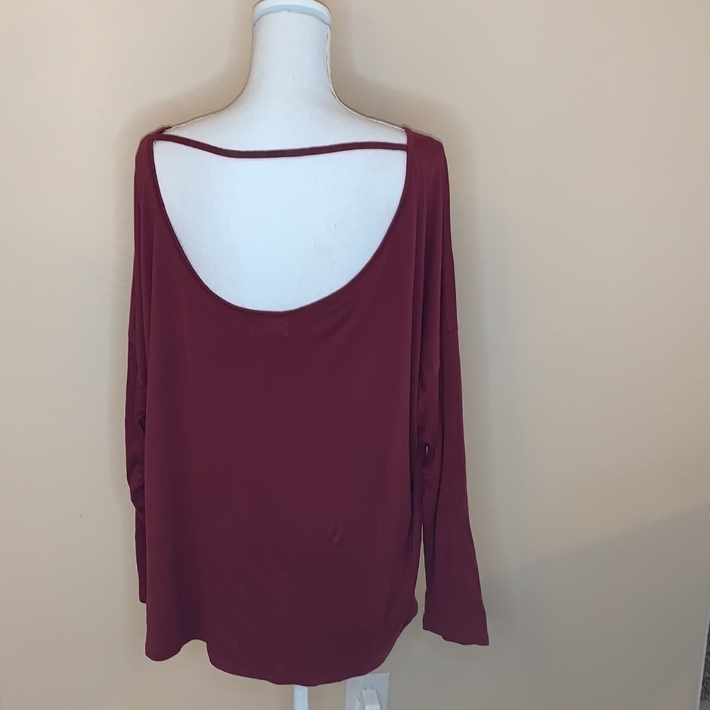 Old navy drop shoulder scoop back top - Picture 4 of 6